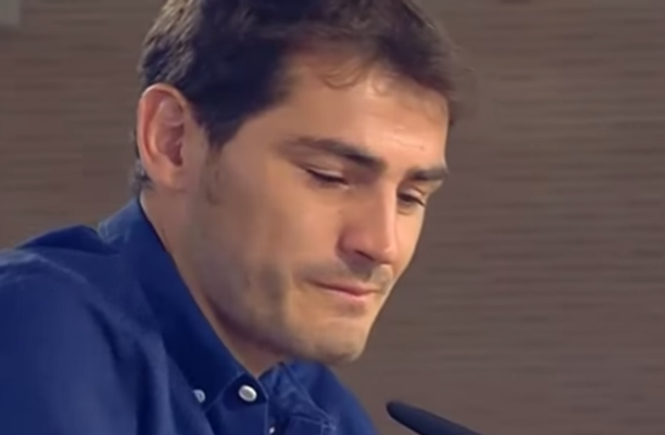 [Vídeo] Iker Casillas llora en su despedida del Real Madrid
