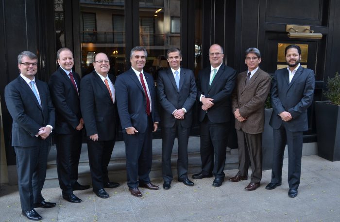 Rodrigo Vergara recibió a los presidentes de Bancos Centrales de Sudamérica en Santiago