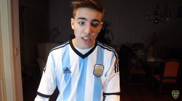 [Vídeo] Tano Pasman 2: reacciones de un hincha argentino viendo la final
