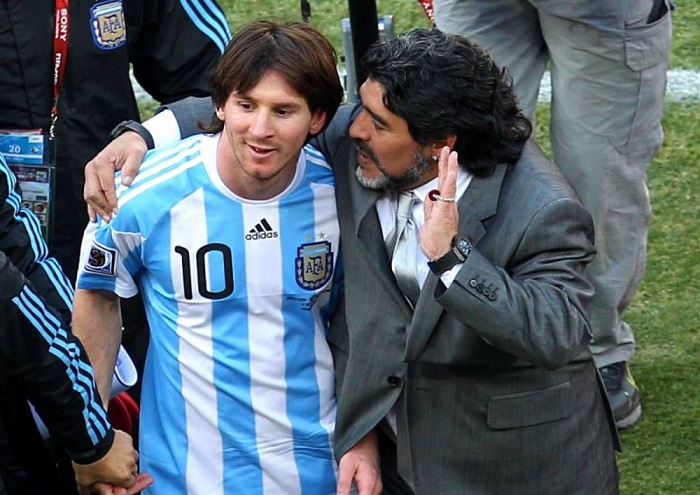 Maradona sacó la voz: “No se puede perder ni a las bochas con Chile”