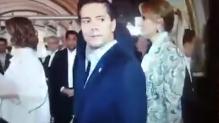 [Video] Primera Dama de México ignoró a Enrique Peña Nieto en pleno acto presidencial