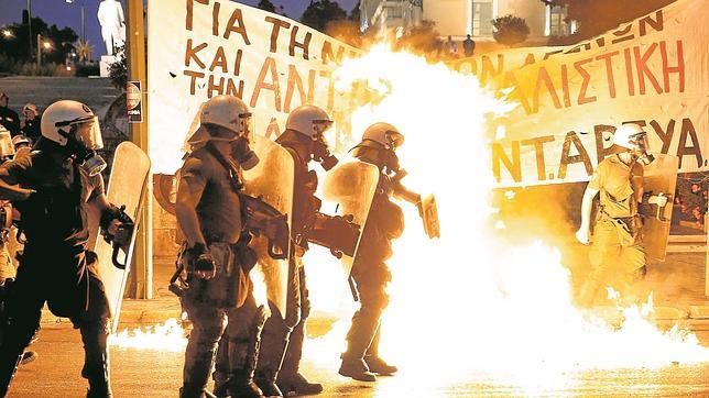 Crónica desde la plaza Syntagma, Grecia