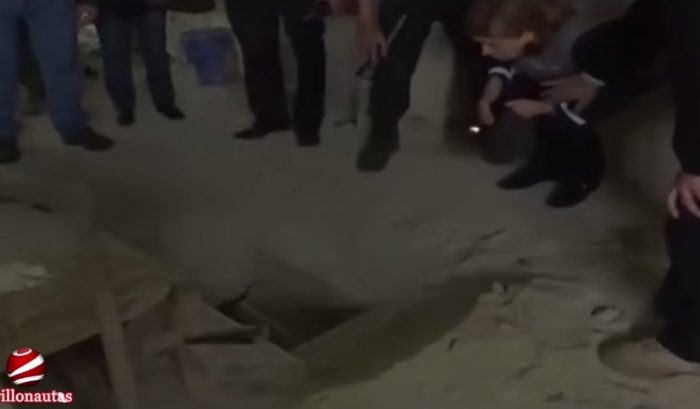 [Video] Por este túnel se dio a la fuga el narcotraficante «Chapo» Guzmán