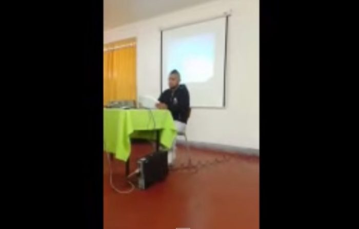 [Video] Así fue la primera charla motivacional de Arturo Vidal a los jóvenes del Sename