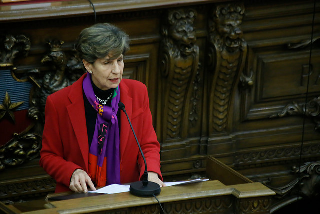 Isabel Allende y protesta de camioneros: «Espero que otro poder fáctico no haga sus peticiones por la fuerza»
