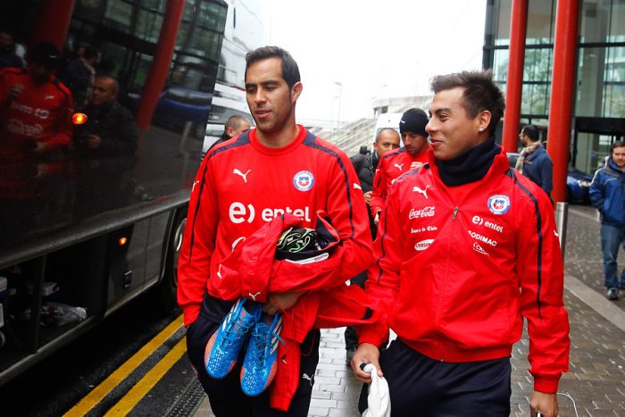 Sampaoli liberó a Claudio Bravo y Eduardo Vargas para el amistoso ante Paraguay
