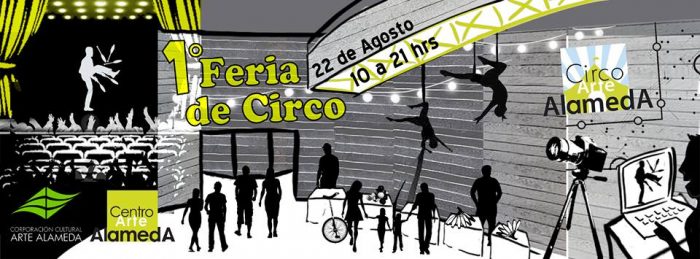 Primera Feria de Circo con entrada liberada en Cine Arte Alameda, 22 de agosto