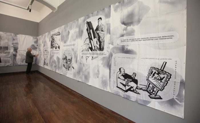 Muestra “Las dos” de Eugenio Dittborn en Galería Macchina, hasta el 30 de septiembre