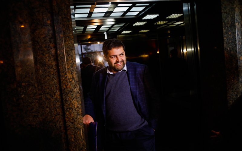 07 de Agosto de 2015/SANTIAGO El ex director del Servicio de Impuestos Internos SII, Michel Jorratt, llega a la Fiscalia Nacional a declarar en el marco de la investigación del Caso SQM. FOTO: PABLO VERA LISPERGUER/AGENCIAUNO