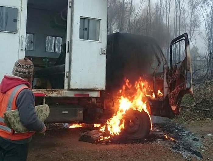 Seis camiones fueron el blanco de nuevo ataque incendiario en La Araucanía