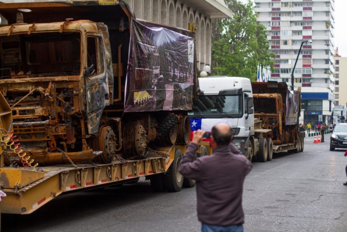 Camioneros confirman protesta en La Moneda