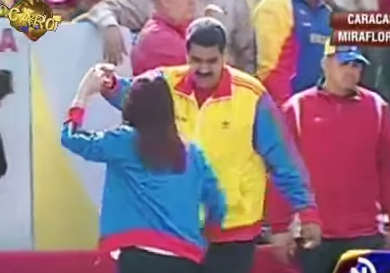 [Video] Maduro baila cumbia colombiana en plena crisis fronteriza
