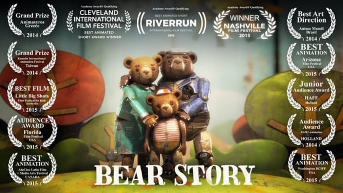 Director de premiado cortometraje “La historia de un oso”: “Está inspirado en el exilio de mi abuelo”
