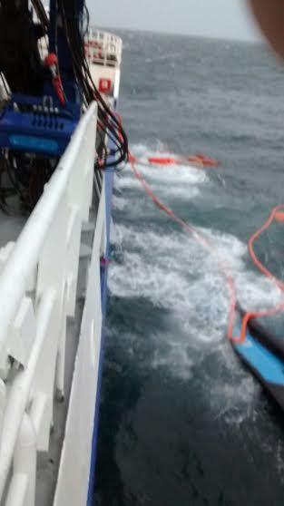 Armada rescata a nueve tripulantes de dos naufragios por mal tiempo en el sur