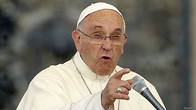 Papa Francisco dice que la corrupción es una droga que produce dependencia