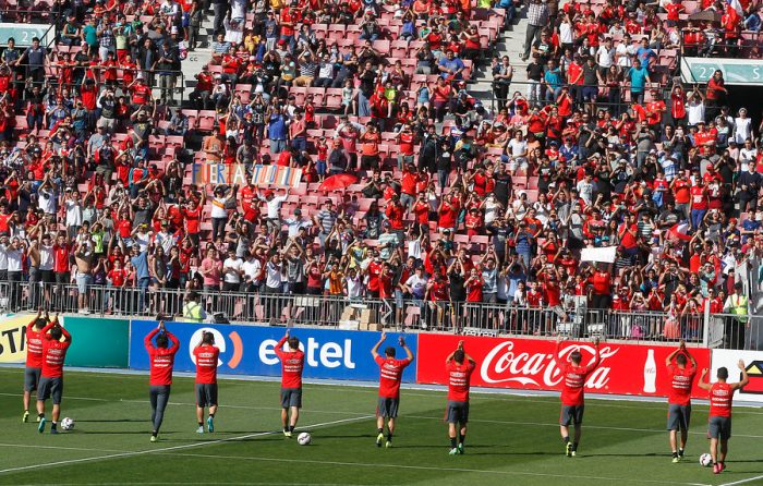 Sampaoli paró posible oncena para enfrentar a Paraguay