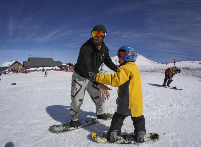 Listo campeonato de snowboard inclusivo para personas con capacidades diferentes