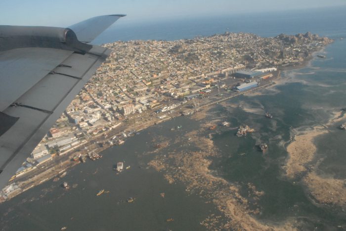 [Video] Sobrevuelo de la Armada de Chile: así se ve la costa de Caleta Sierra, Coquimbo y La Serena