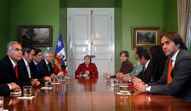 Bachelet recibe respaldo de partidos frente al próximo fallo de La Haya