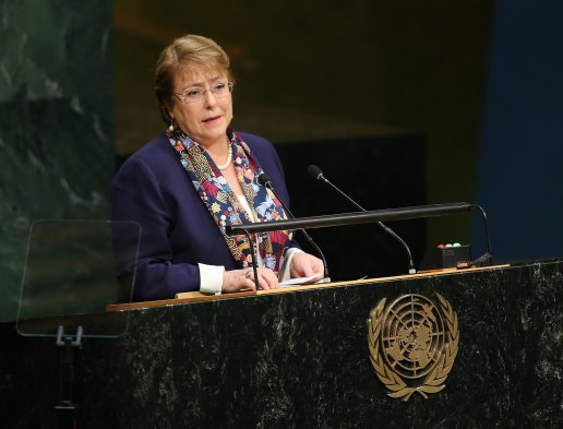 Bachelet habla de la demanda boliviana en la ONU y pide «respeto a los tratados como una garantía de paz y estabilidad internacional»