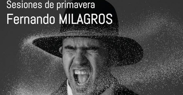 Fernando Milagros en Sesiones de Primavera en Fundación Cultural de Providencia, 2 de octubre