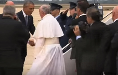 [Video] Obama recibe en Estados Unidos a Papa Francisco: «Nos emociona tenerlo aquí»