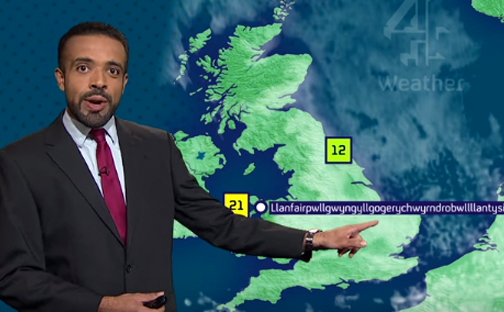 [Video] ¿Cómo estará el clima en la ciudad galesa de nombre impronunciable?