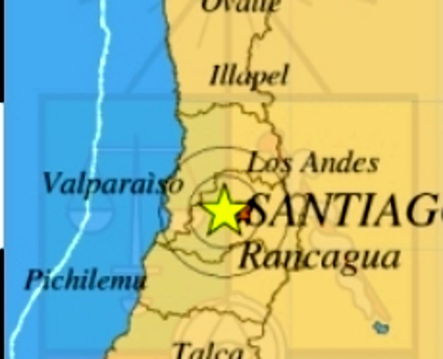 Ruidoso sismo de 4.5 grados Richter sacude la Región Metropolitana