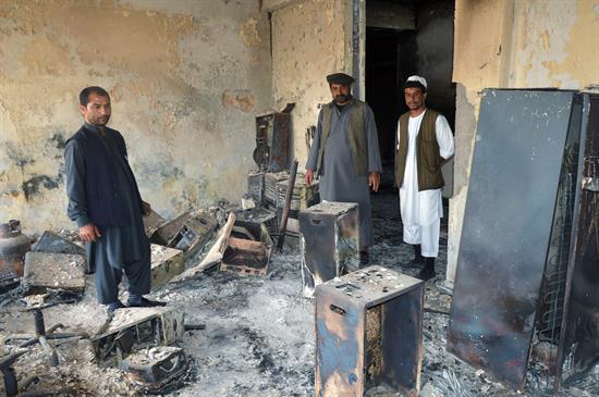 Aumentan a 30 los muertos por bombardeo de EEUU a un hospital de Kunduz