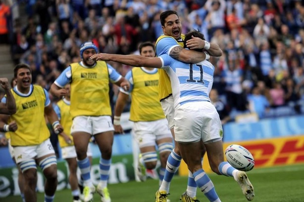 Mundial de rugby: Argentina tomó el impulso necesario