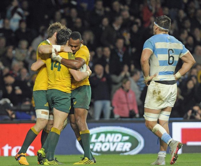 Mundial de Rugby: Australia fue mucho para Argentina