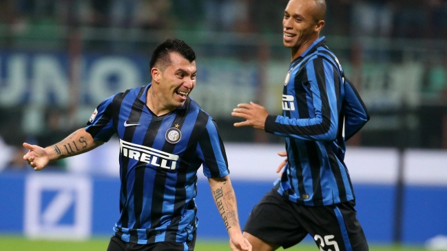 Gary Medel le dio la victoria al Inter sobre la Roma