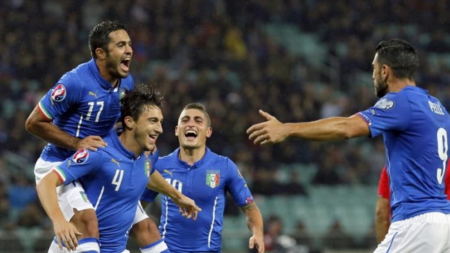 Italia selló su clasificación a la Eurocopa 2016