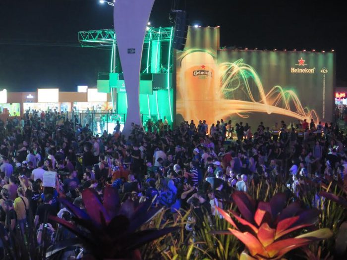Heineken impuso todo su sello verde en Rock In Rio 2015