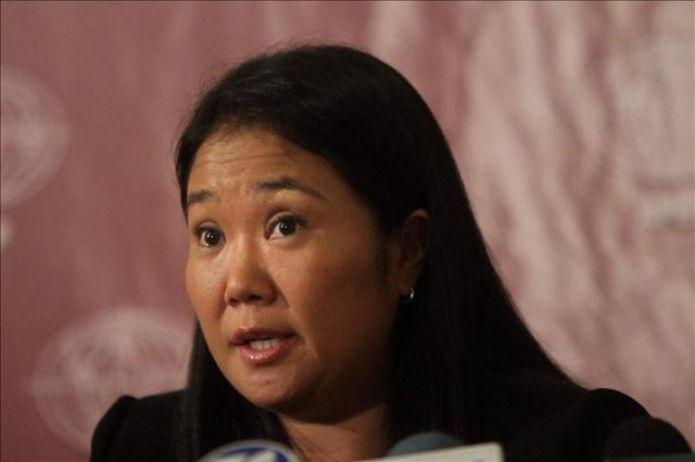 Keiko Fujimori tiene 35 % de intención de voto para los comicios de 2016