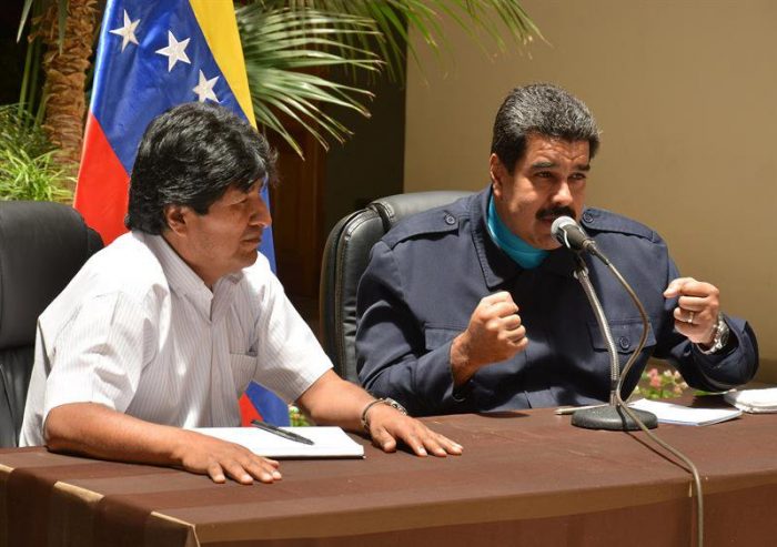 Morales y Maduro ven con «alarma» posible «golpe de Estado» en Brasil