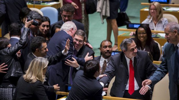En histórica votación Asamblea de la ONU apoya levantar bloqueo económico a Cuba con la oposición de Israel y EE.UU.