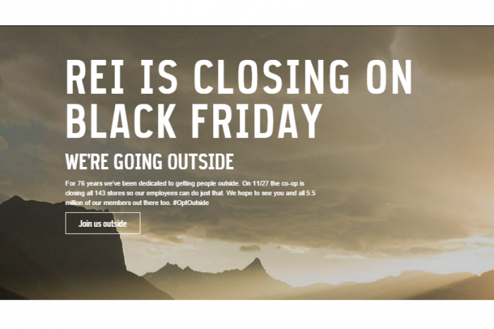 REI elige cerrar el día que más se vende del año, aconseja a sus clientes a aprovechar el aire libre y dará descanso a sus 12 mil empleados