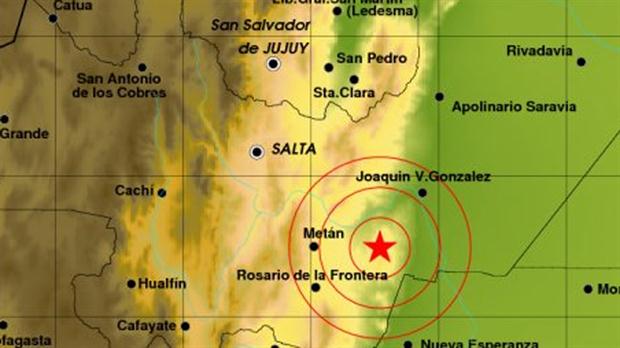 Al menos un muerto por sismo de 5,9 grados en el norte de Argentina