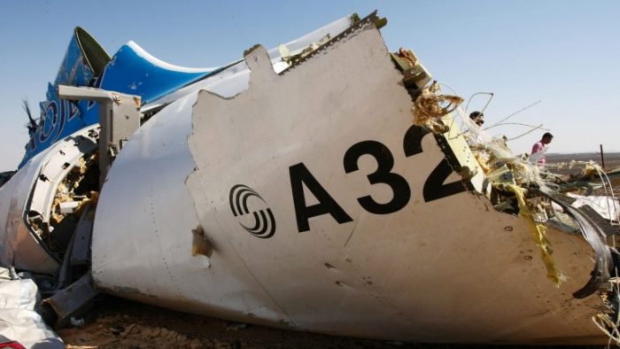 El servicio secreto británico cree que el avión ruso caído en Egipto transportaba una bomba