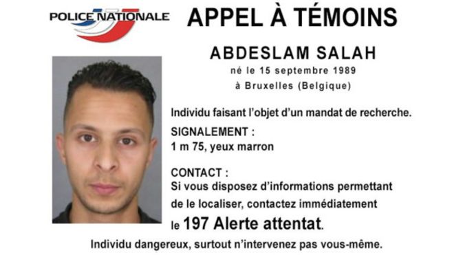 Policía francesa busca a «peligroso» joven llamado Salah Abdeslam