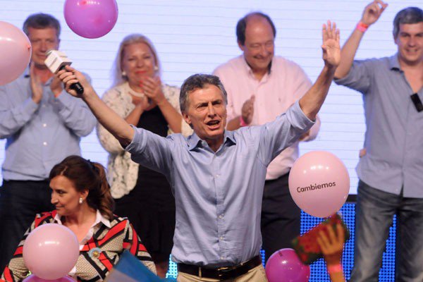 Macri y su discurso al ser electo: «Con su voto hicieron posible lo que nadie creía»