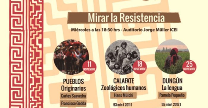 Ciclo «Mirar la Resistencia» en Auditorio Jorge Müller del ICEI, del 11 al 25 de noviembre