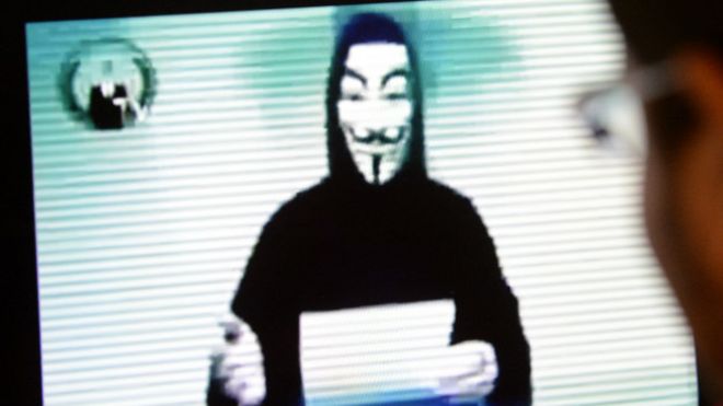 Anonymous comienza ofensiva contra el Estado Islámico y los terroristas contestan: «¿Qué van a hackear idiotas?»