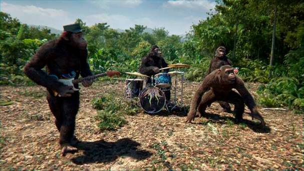 [Video] «Coldplay» se transforma en una banda de simios para nuevo video