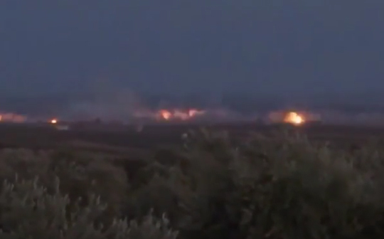 [Video] El infernal ataque ruso con bombas racimo contra blancos sirios