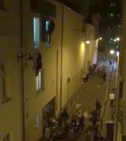 [Video] Impactante registro muestra el momento del ataque en Le Bataclan