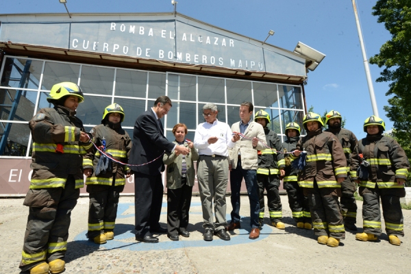 La refacción eléctrica del cuartel de bomberos maipucino que corría el riesgo de incendiarse