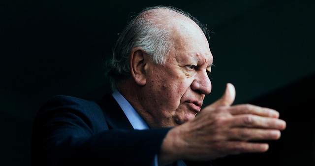 Ricardo Lagos: «No, no, yo ya fui presidente»