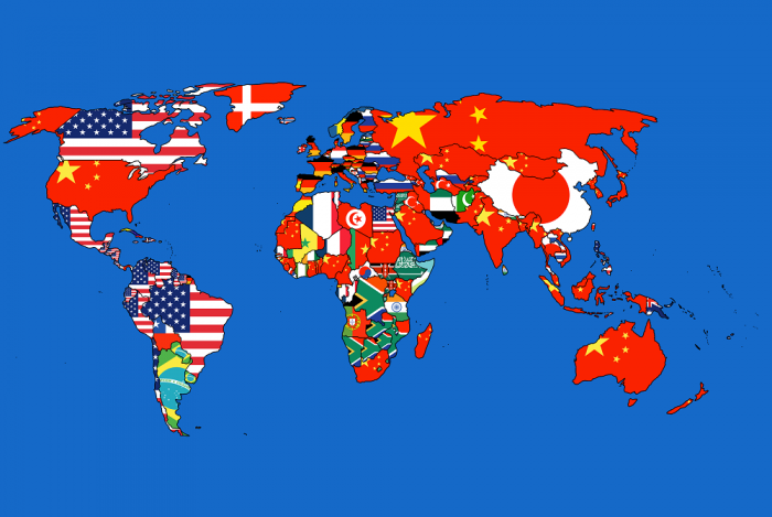 Dos potencias enfrentadas: así se ve el mundo de acuerdo al principal importador de cada país